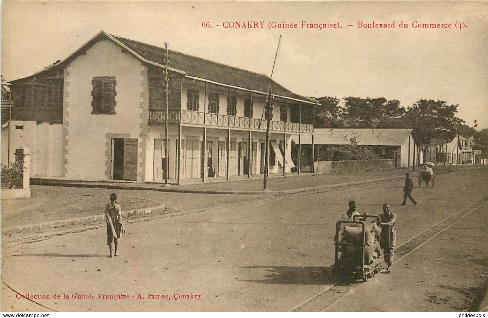 GUINEE  FRANCAISE CONAKRY  Boulevard Du Commerce - Frans Guinee