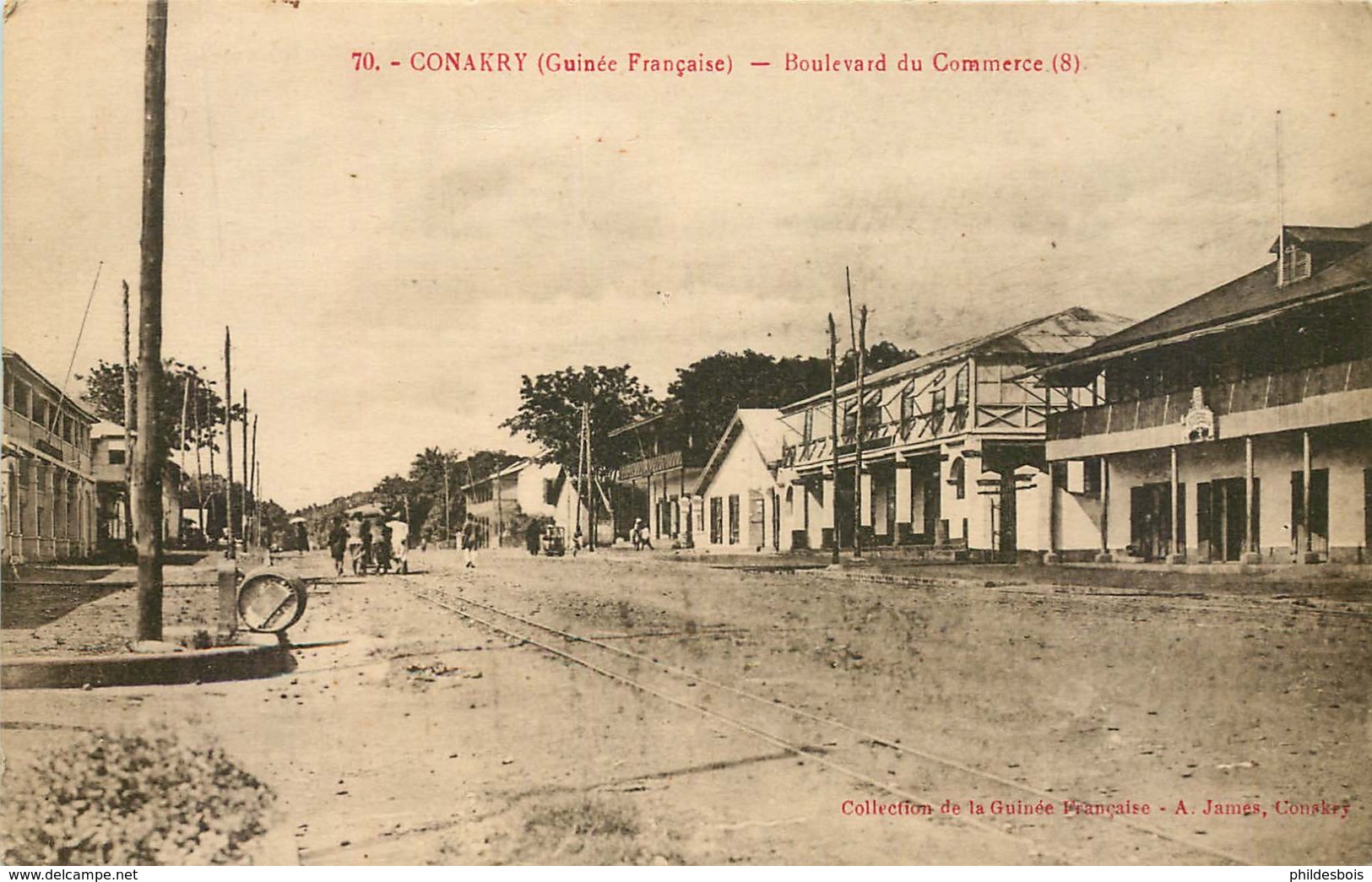 GUINEE  FRANCAISE CONAKRY  Boulevard Du Commerce - Guinée Française