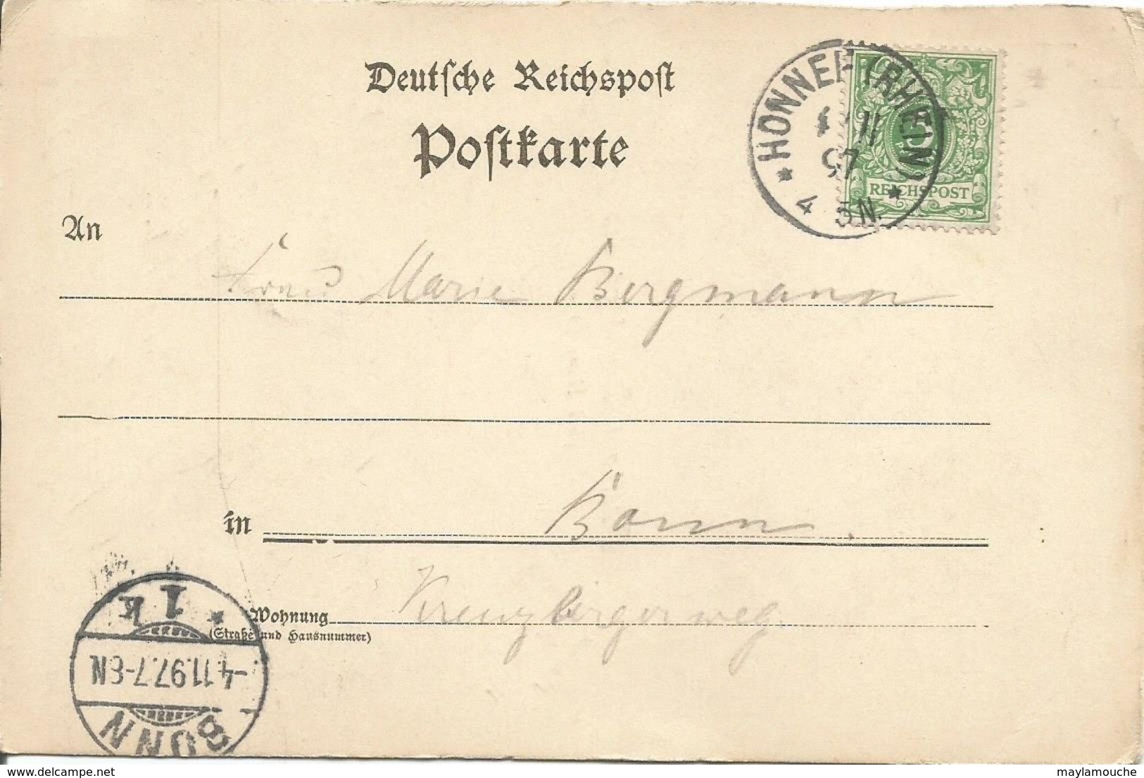 Torsthaus  Lowenburg Honnef 1897 - Bad Honnef