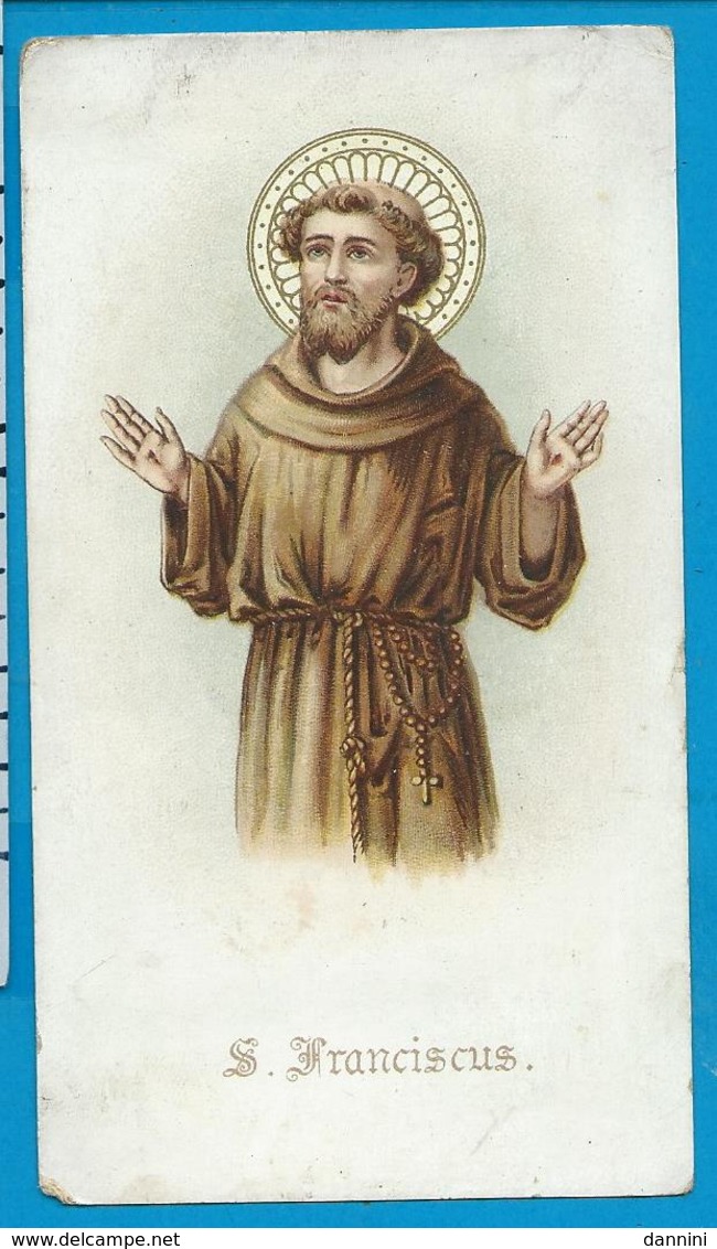 Holycard   St. Franciscus   Vloebergh   Mechelen - Images Religieuses