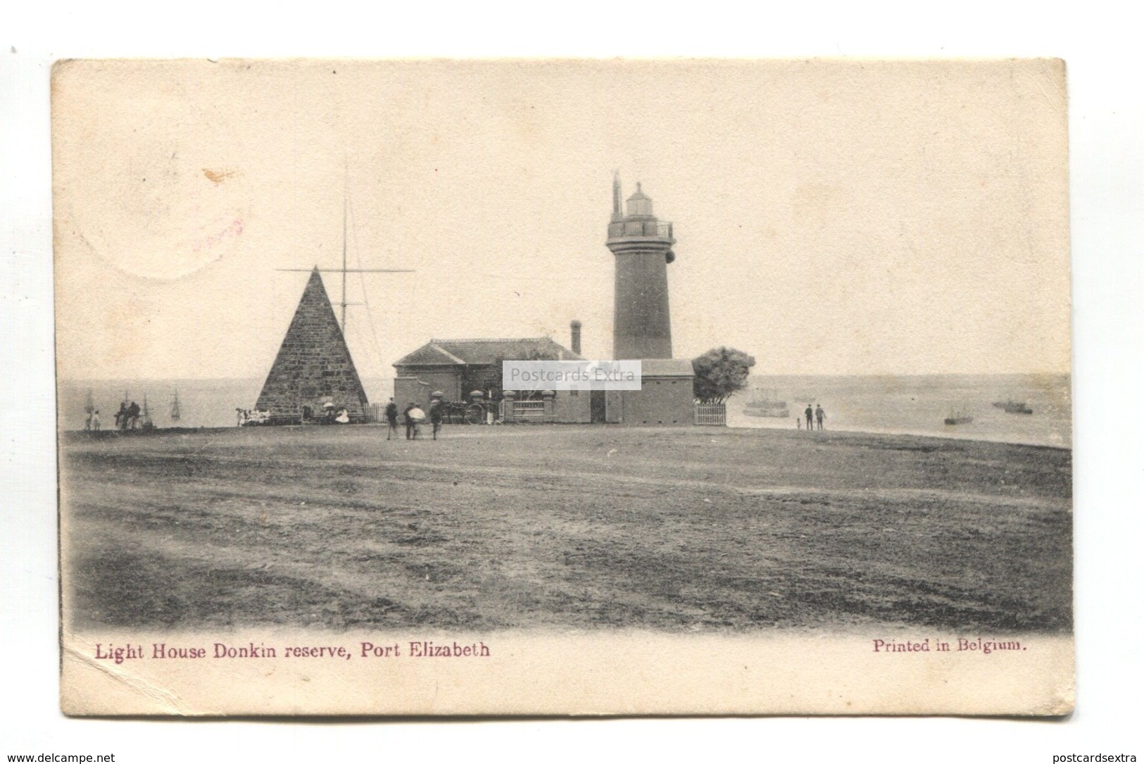 Port Elizabeth - Donkin Reserve Lighthouse - 1903 Used South Africa Postcard - South Africa