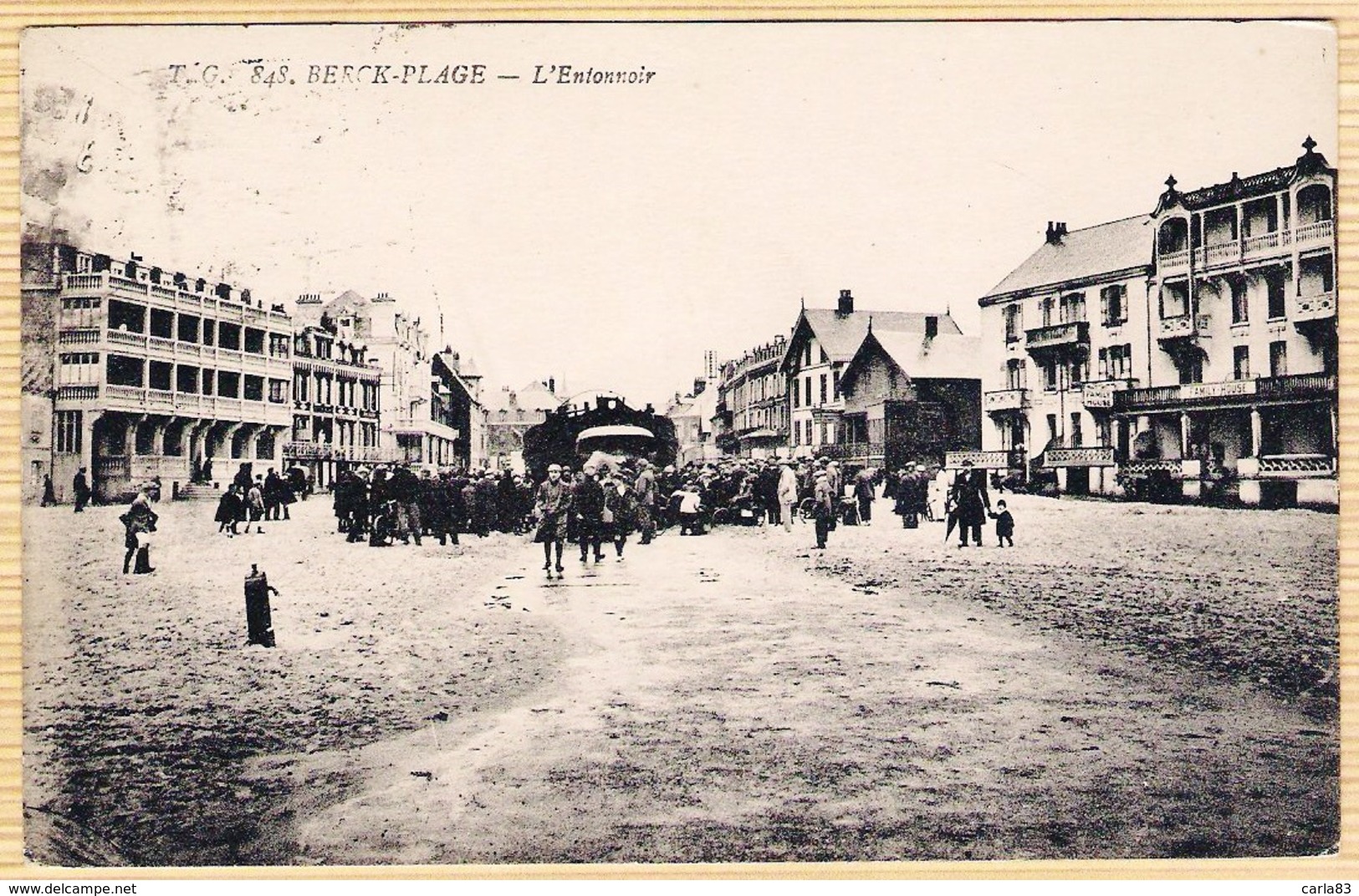 BERCK PLAGE  - L ENTONNOIR -ANIMEE - Berck