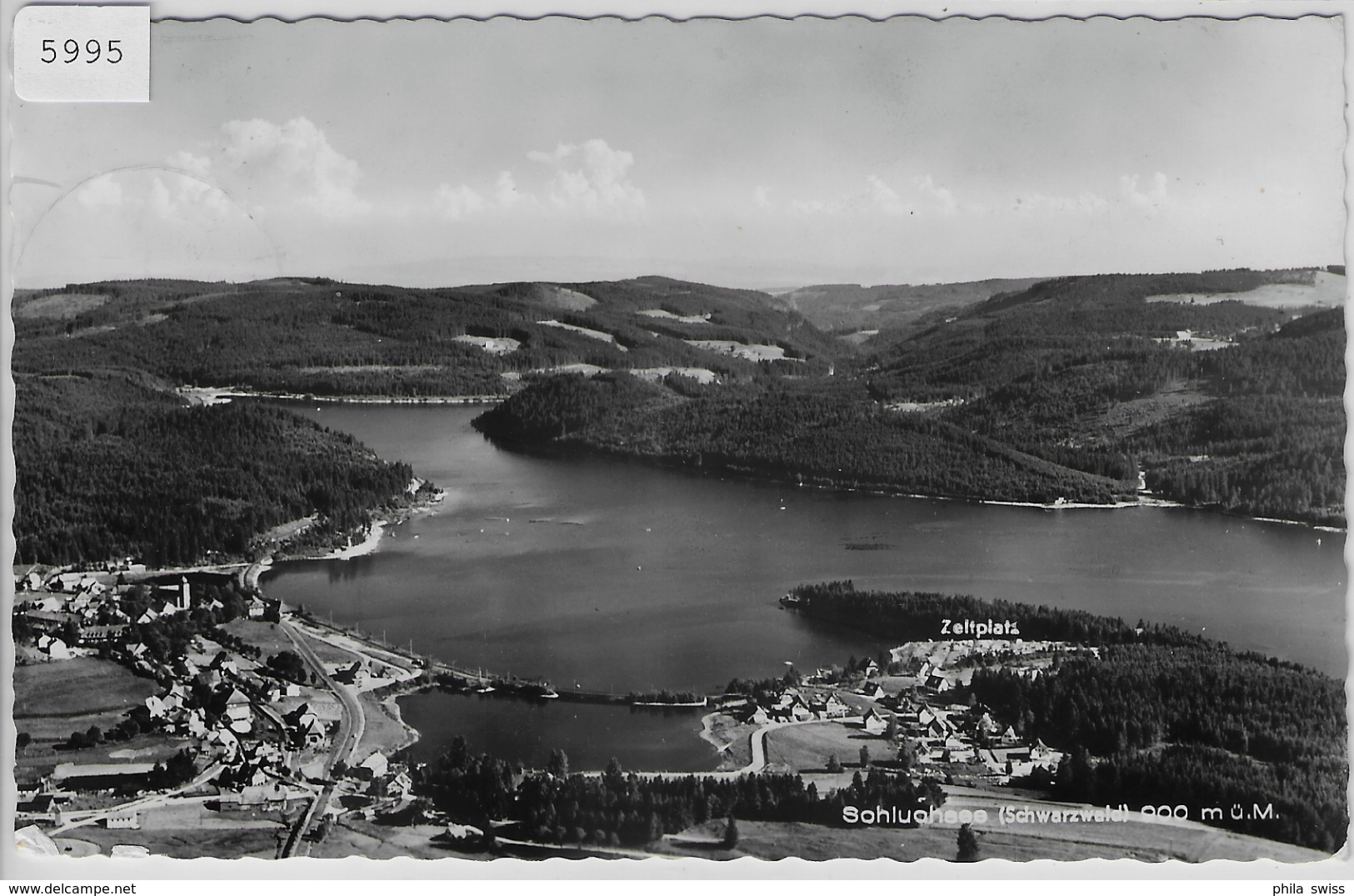 Schluchsee (Schwarzwald) Zeltplatz, Gesamtansicht - Schluchsee