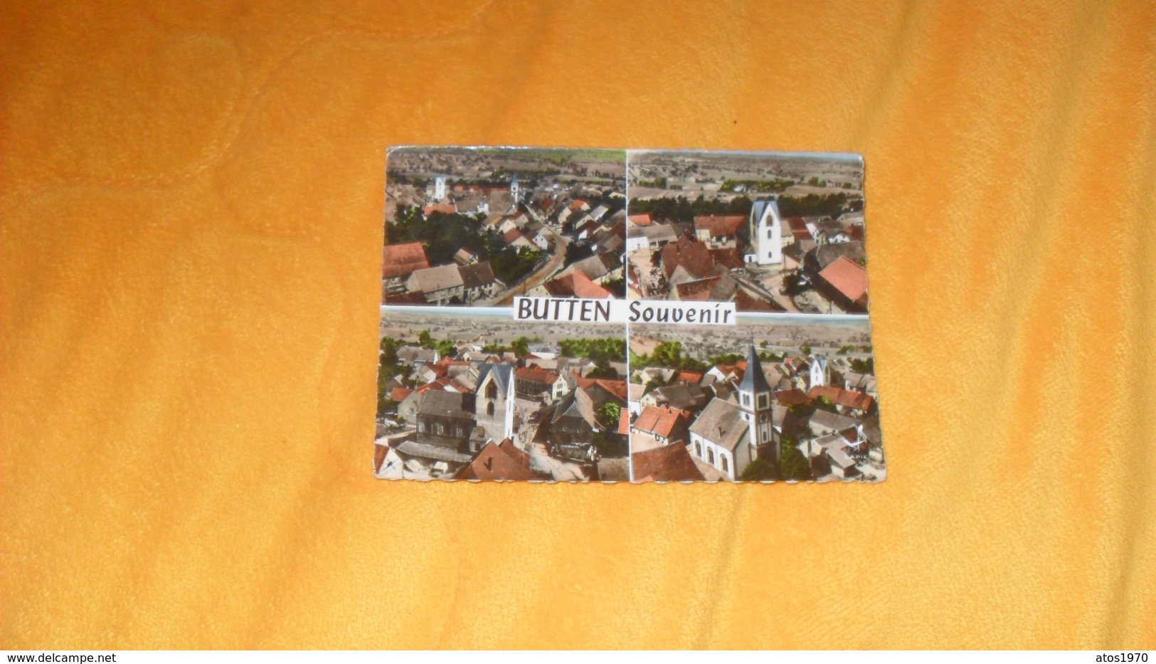 CARTE POSTALE CIRCULEE DATE ?../ BUTTEN SOUVENIR BAS RHIN..MULTI VUES... - Other & Unclassified