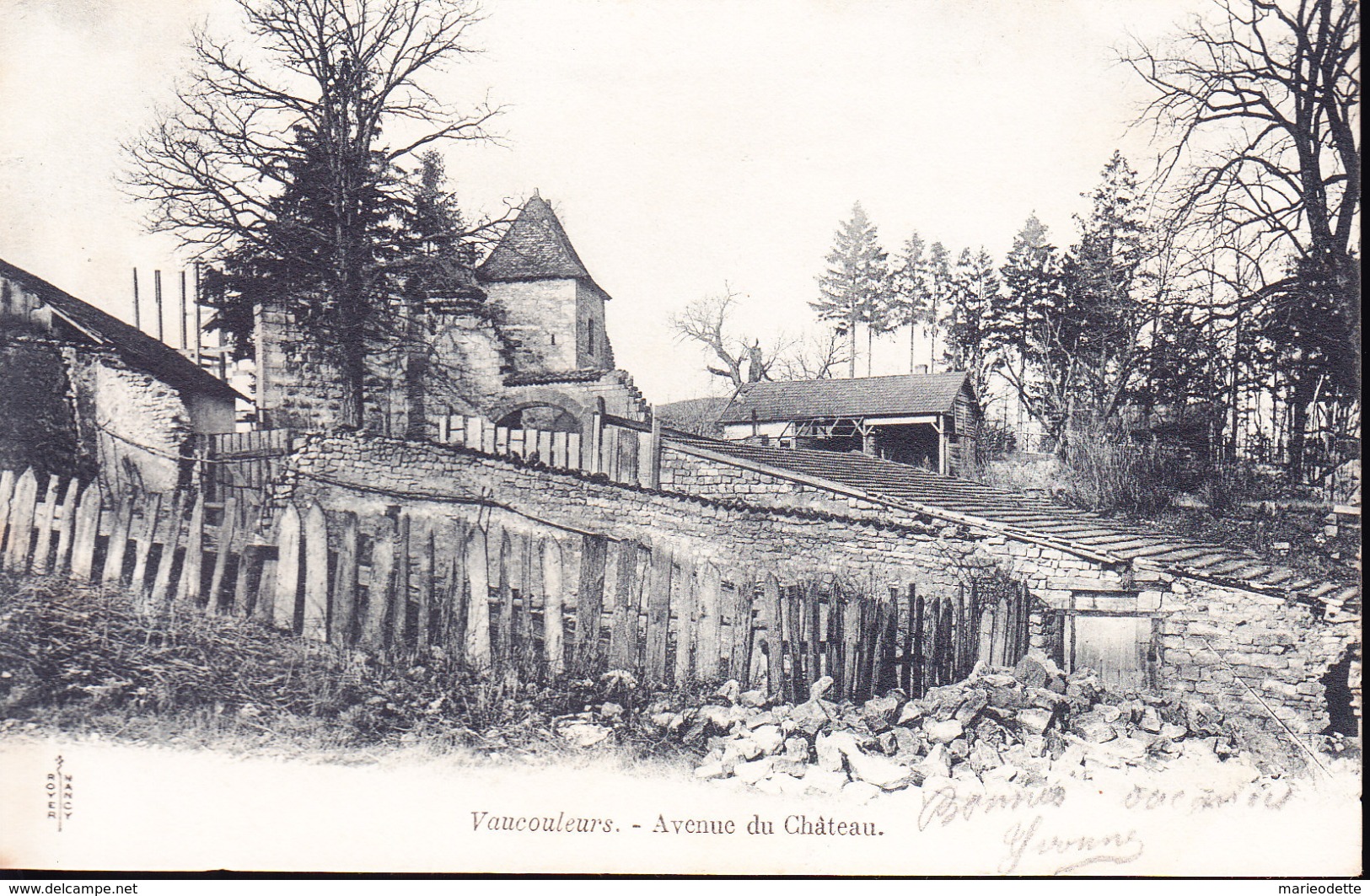 VAUCOULEURS - Avenue Du Château (1903) - Other & Unclassified