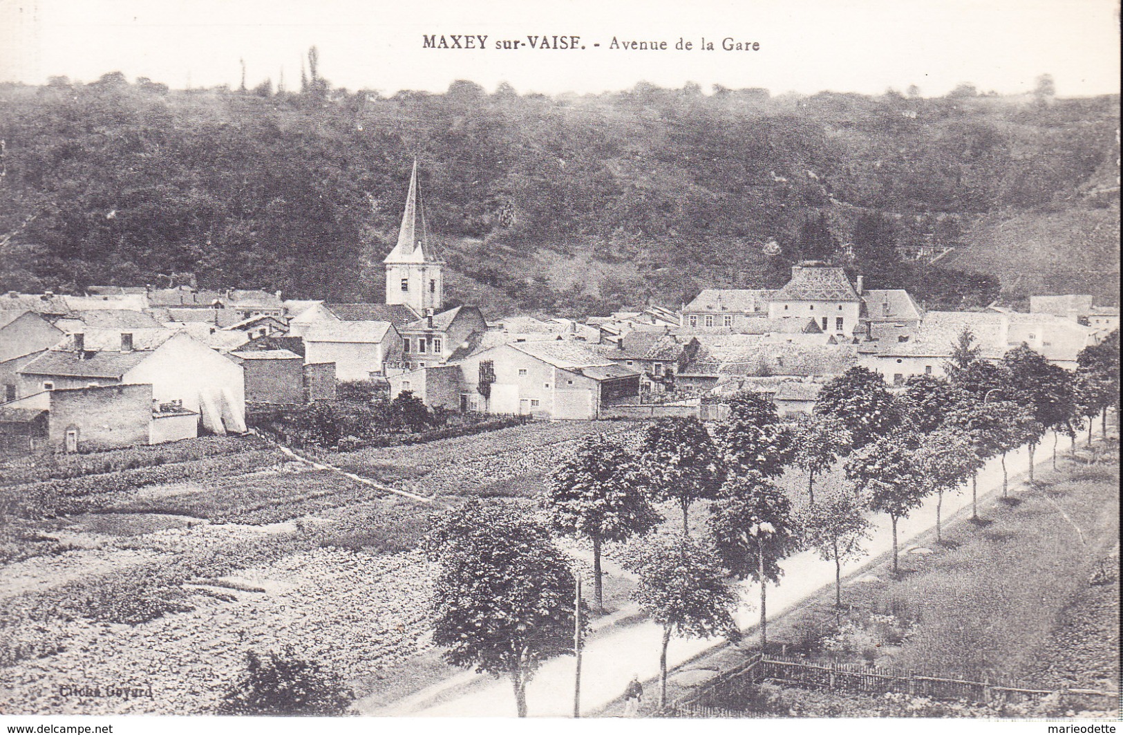 MAXEY Sur VAISE - Avenue De La Gare (1916) - Other & Unclassified