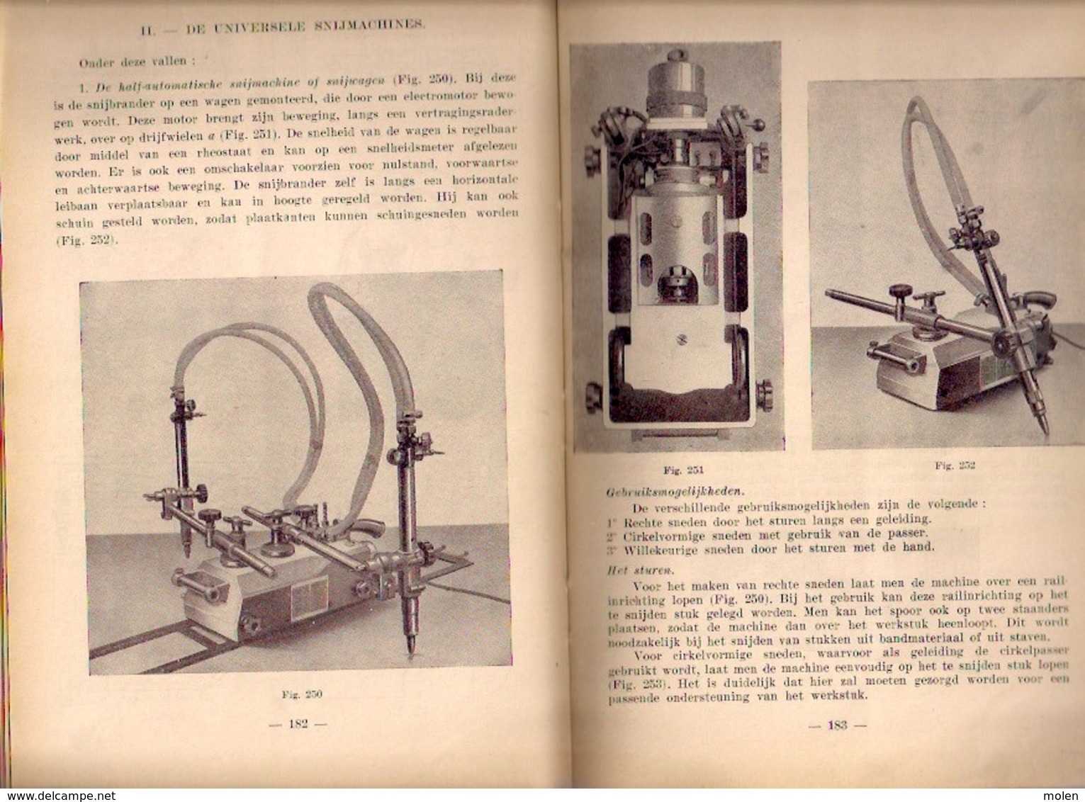 GASSMELTLASSEN EN ZUURSTOFSNIJDEN 206blz Kortrijk LASSEN MECANICIEN METAALBEWERKING mechanica METAAL IJZER TECHNIEK Z927