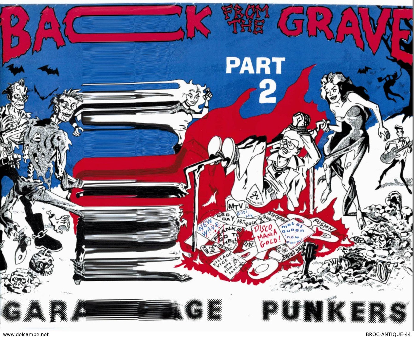 CD N°191 - BACK FROM THE GRAVE VOL. 2 - COMPILATION ROCK GARAGE PUNK - Punk