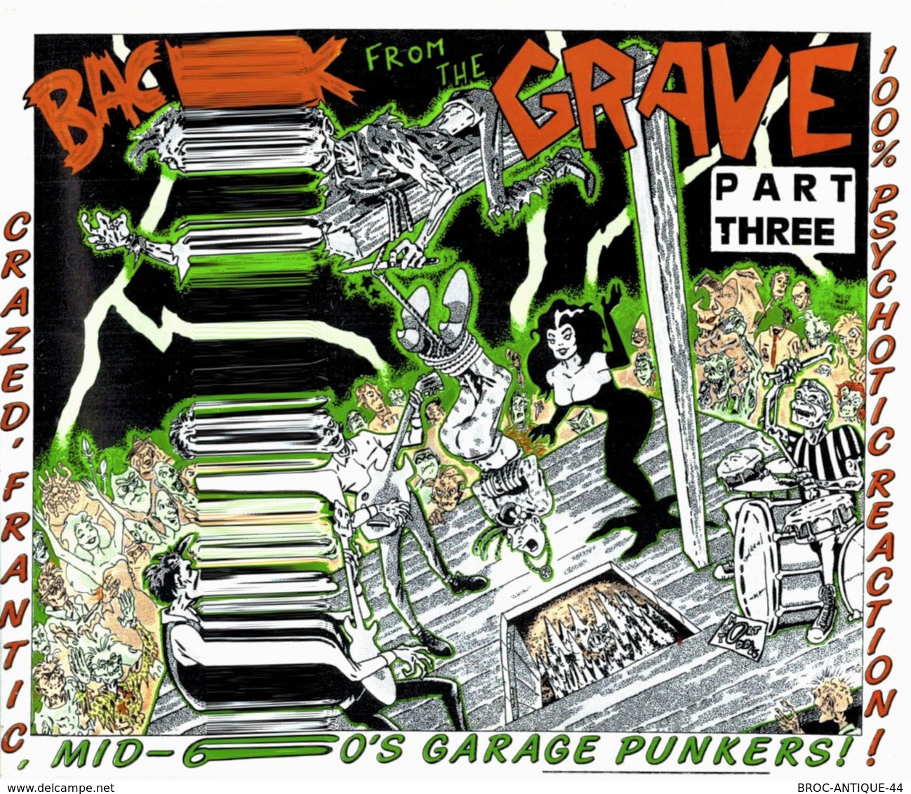 CD N°192 - BACK FROM THE GRAVE VOL. 2 - COMPILATION ROCK GARAGE PUNK - Punk