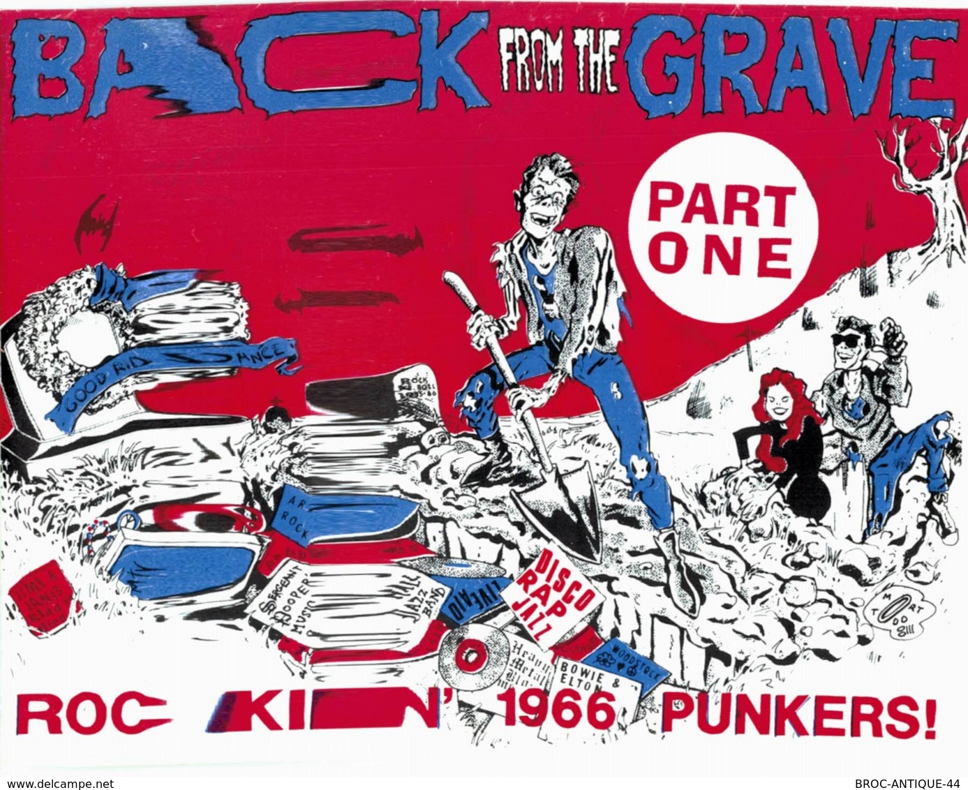 CD N°193 - BACK FROM THE GRAVE VOL. 1 - COMPILATION ROCK GARAGE PUNK - Punk