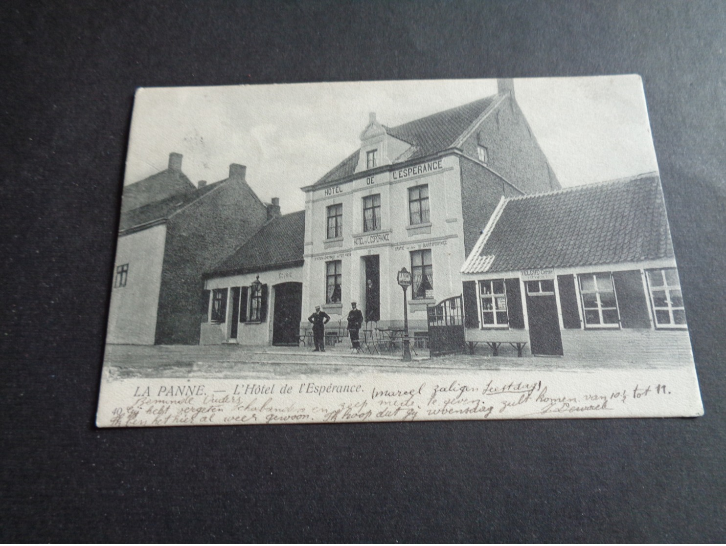 Belgique  België  ( 523 )  La Panne   L' Hôtel De L' Espérance - De Panne