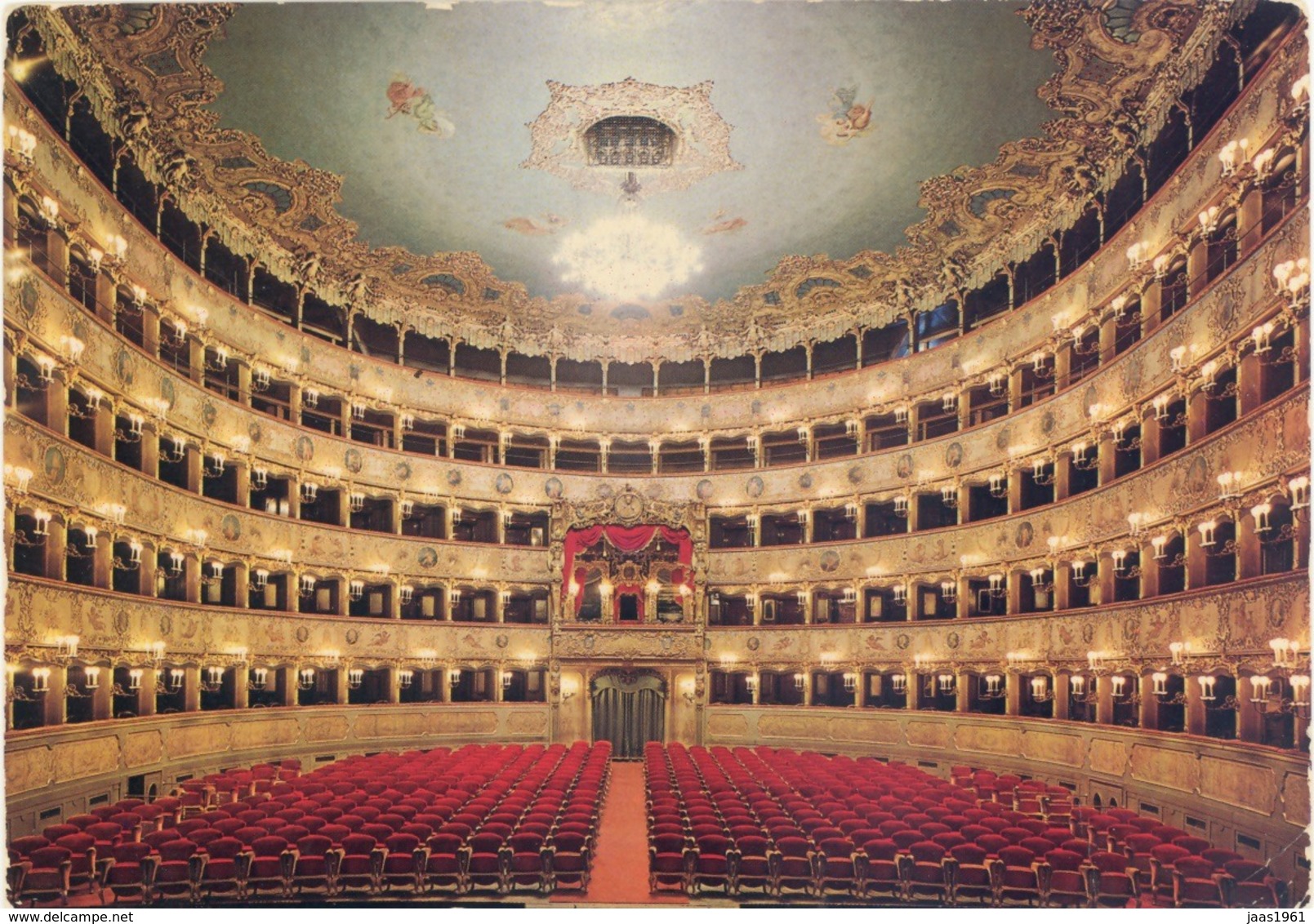 ITALIA. POSTCARD. VENEZIA. LA FENICE THEATRE - Venezia (Venice)