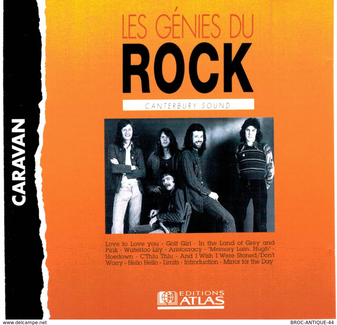 CD N°201 - CARAVAN - CANTERBURY SOUND - Rock