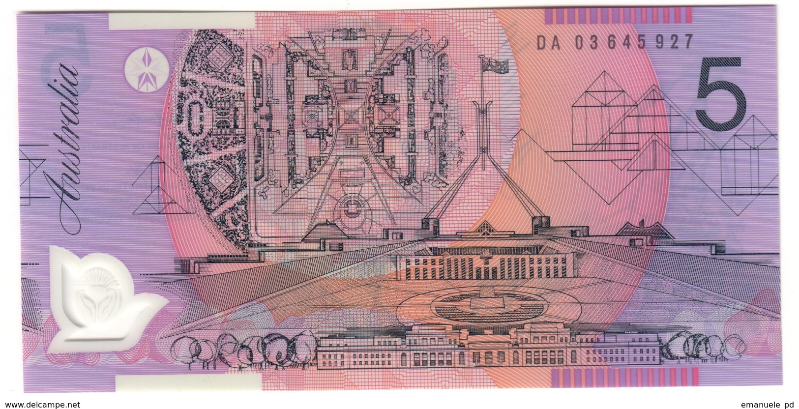 Australia 5 Dollars 2003 UNC .PL. - 2001-2003 (polymère)