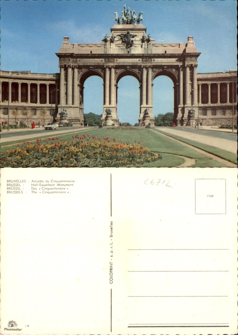 BRUXELLES,BELGIUM POSTCARD - Altri & Non Classificati