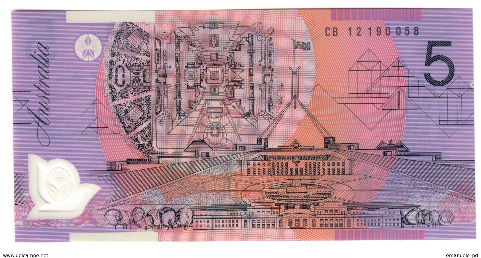 Australia 5 Dollars 2012 UNC .PL. - 2005-... (Polymer)