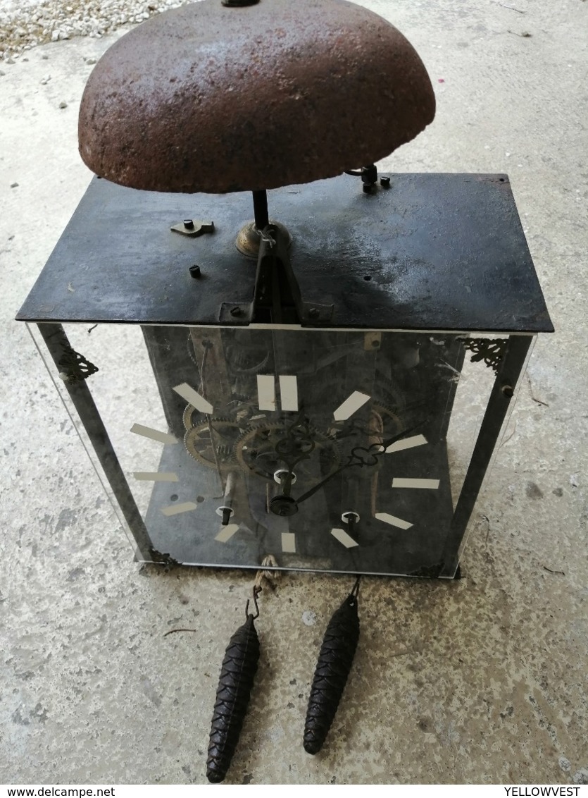 RARE ; HORLOGE DE GARE ANCIENNE - Clocks