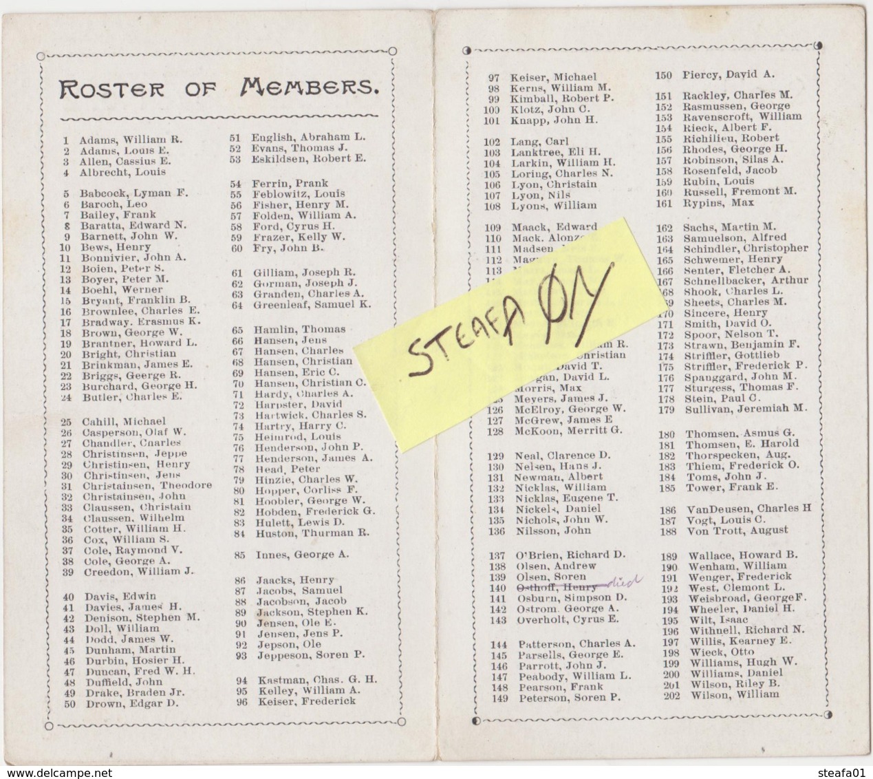 Vrijmetselarij, Franc-Maçonnerie,Free Masonry, Omaha Lodge 2 Old Rare Documents, COLLECTORS!!!!! - Documents Historiques