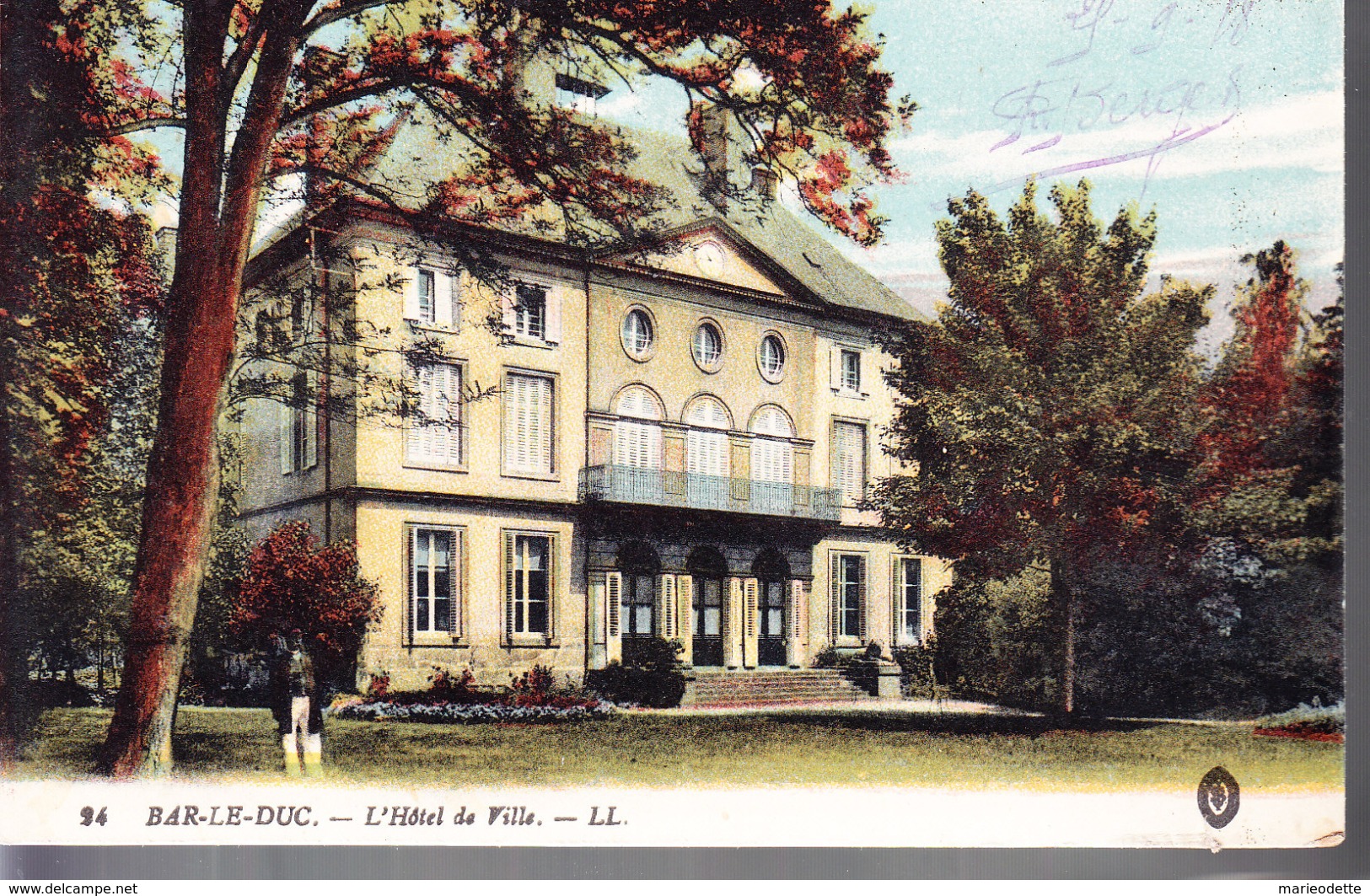 BAR Le DUC - L'Hôtel De Ville (1918) - Other & Unclassified