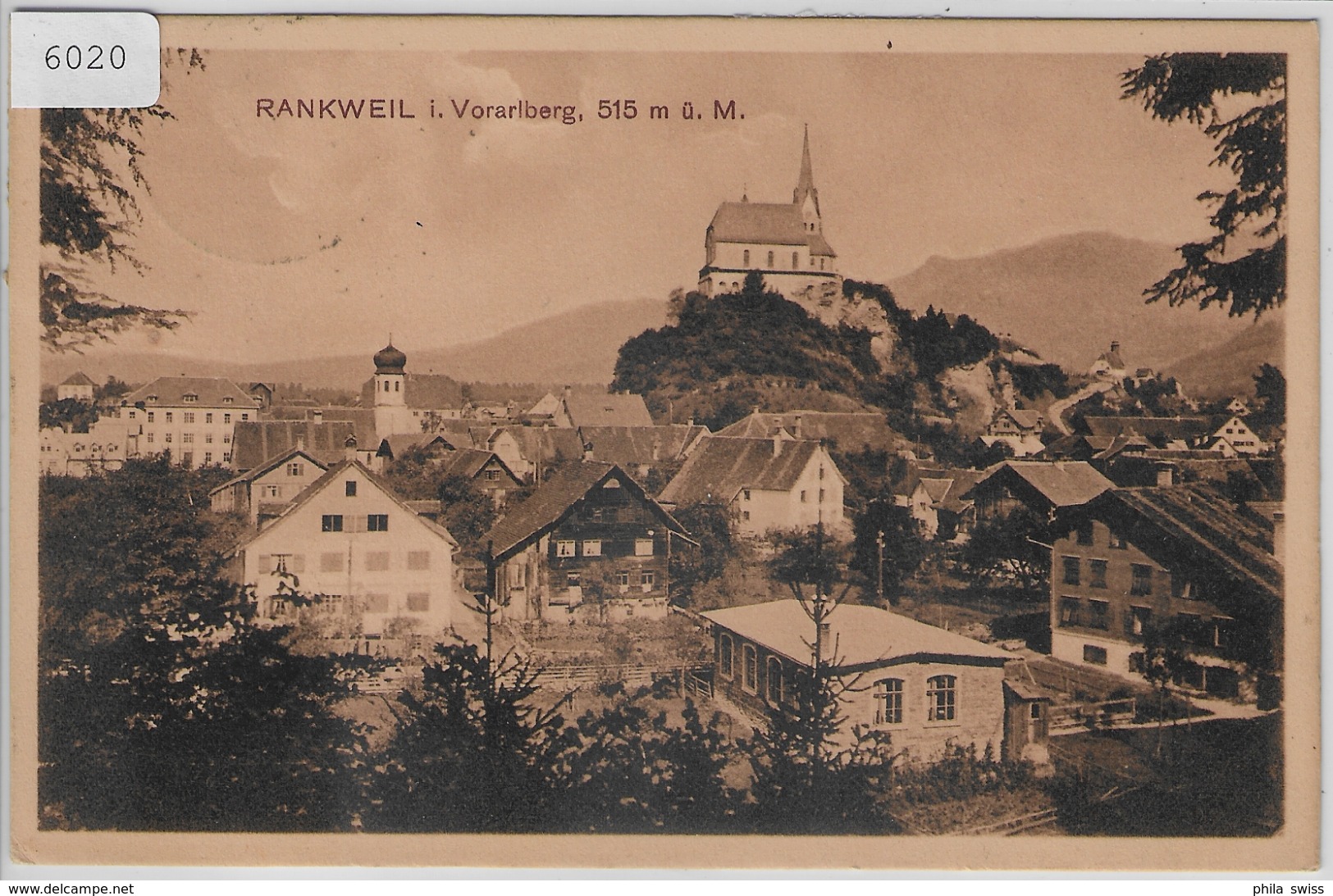 Rankweil - Dorfpartie - Frankatur Nach Deutschland - Rankweil