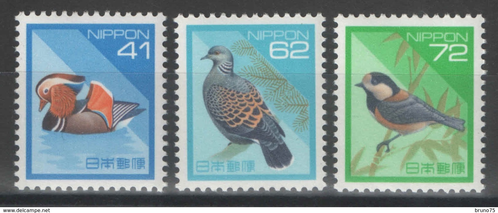 Japon - YT 2019-2021 ** - 1992 - Oiseaux - Birds - Unused Stamps