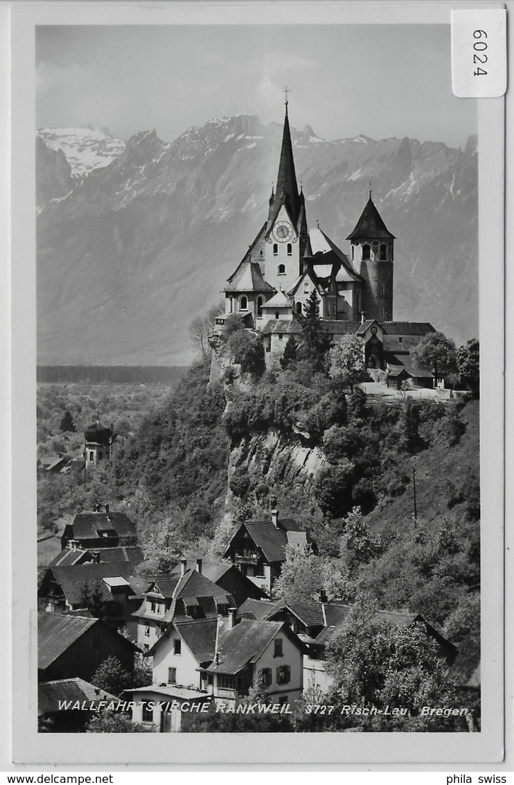 Wallfahrtskirche Rankweil - Photo: Risch-Lau - Stempel: Feldkirch 8.8.1932 Nach Zürich - Rankweil