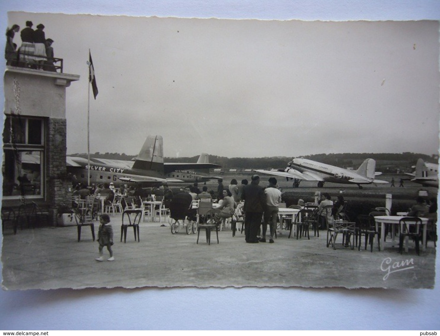 Avion / Airplane / AIRWORK Ltd LONDON / DC-3 / Seen At Le Touquet Airport - 1946-....: Era Moderna