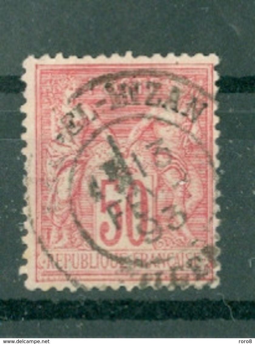 FRANCE - CAD DRA-EL-MIZZAN Cachet A (CATALOGUE MATHIEU) BUREAU D'ALGER N° 98 - 1898-1900 Sage (Type III)