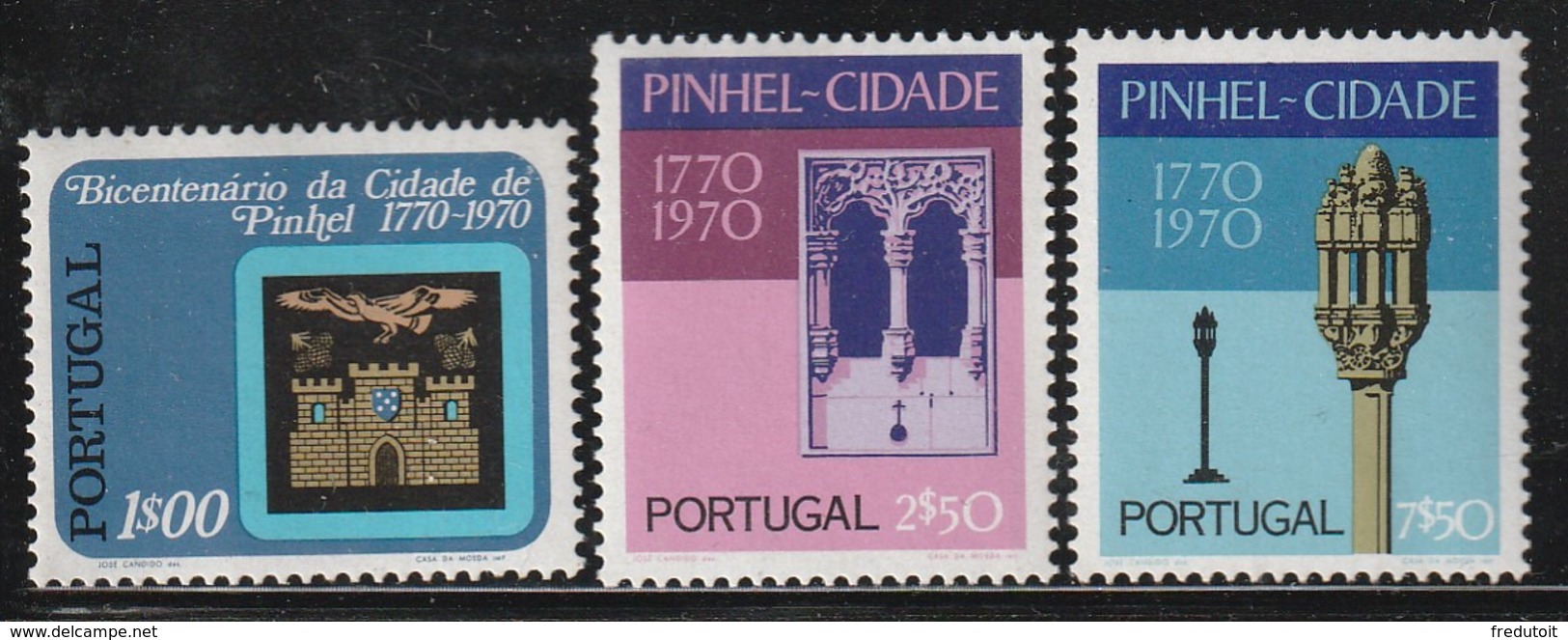 PORTUGAL - N°1144/6 ** (1972) Ville De Pinhel - Ungebraucht