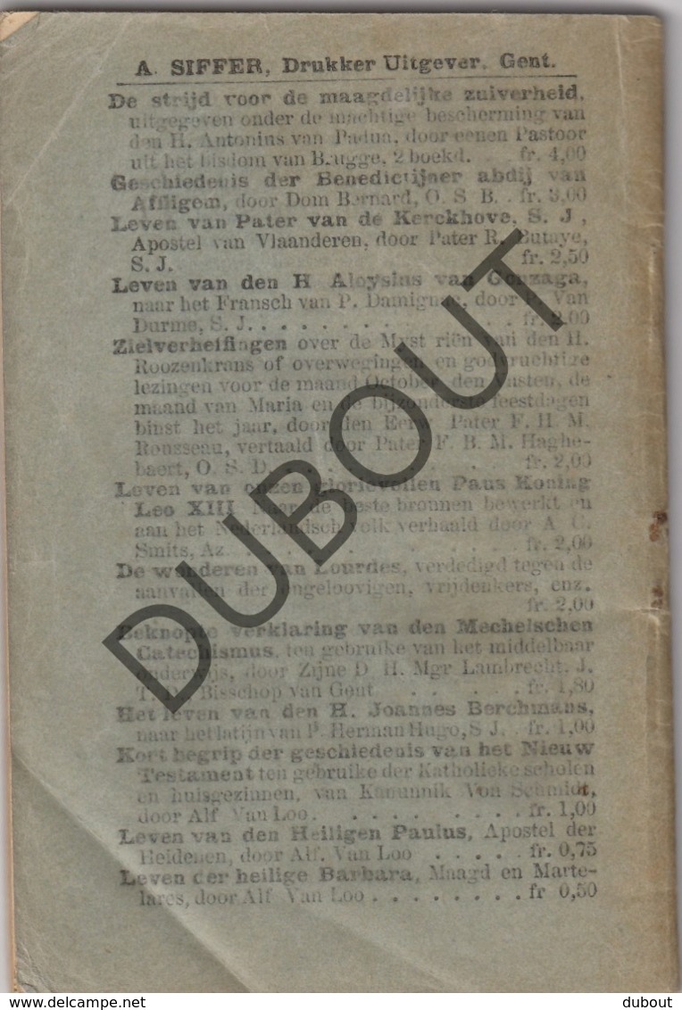 LEDE OLV  Het Mirakuleus Beeld - Gent 1895 (R67) - Antiguos