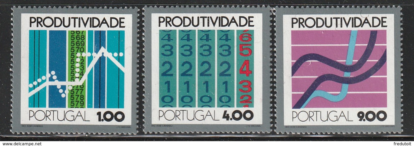 PORTUGAL - N°1176/8 ** (1973) - Ungebraucht