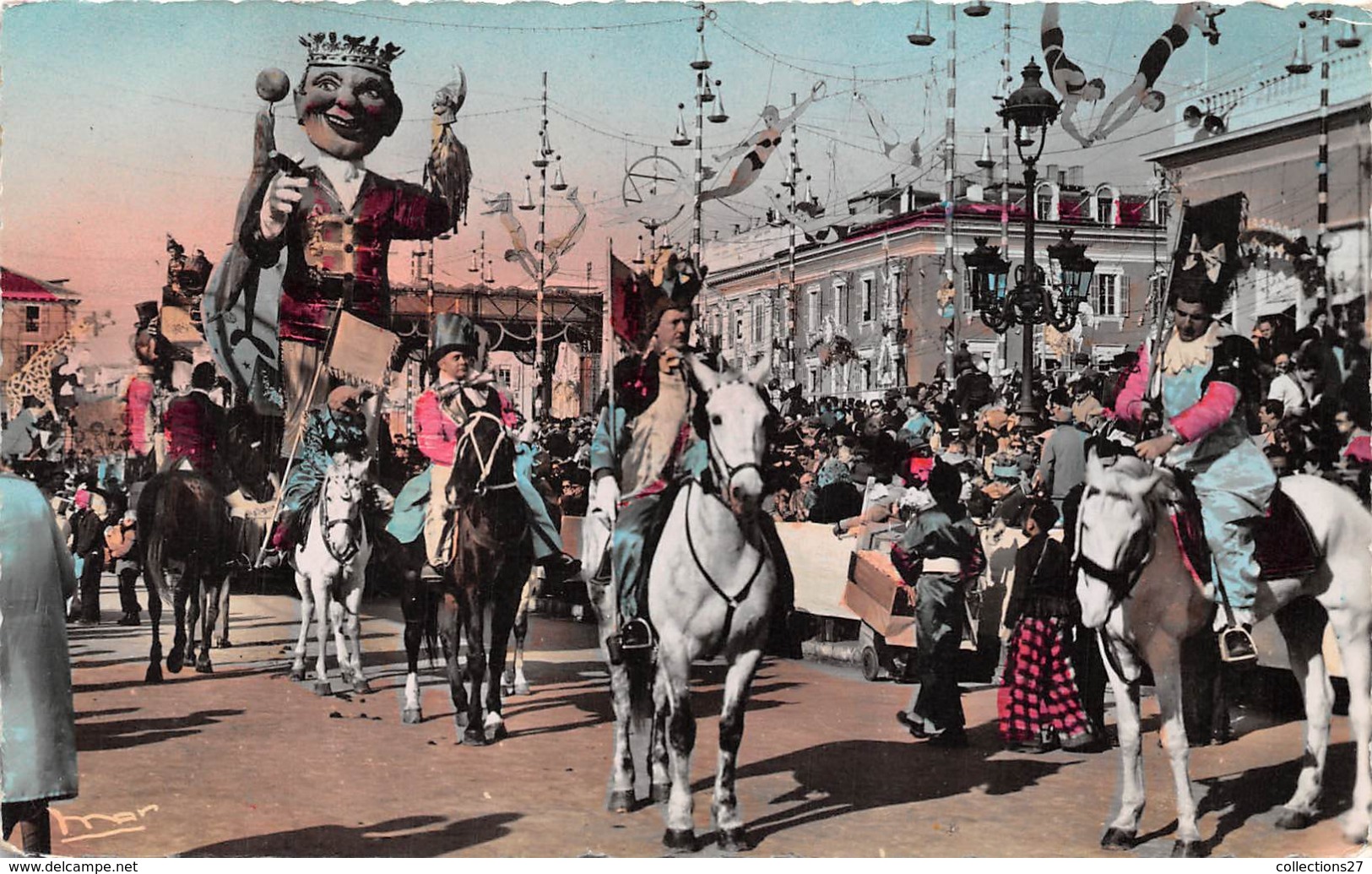 06-NICE-LE CHAR DE SA MAJESTE - Carnaval