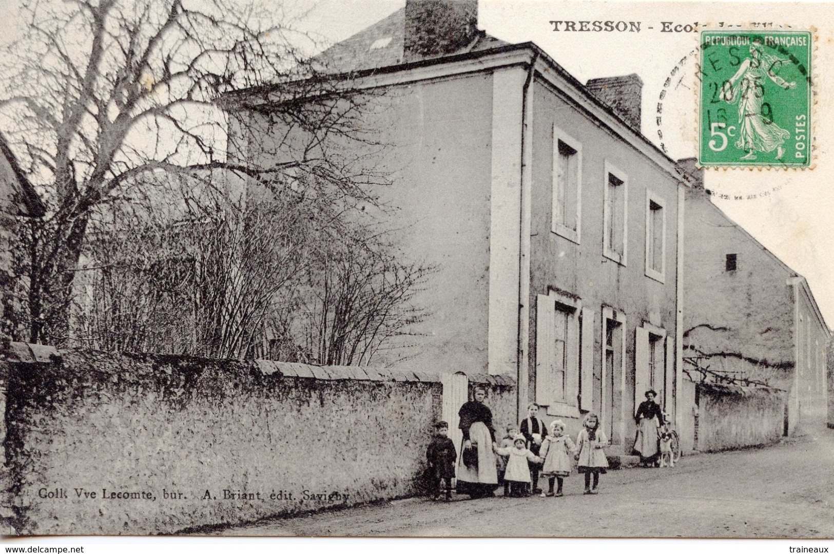 72 TRESSON - ECOLE DES FILLES - Autres & Non Classés