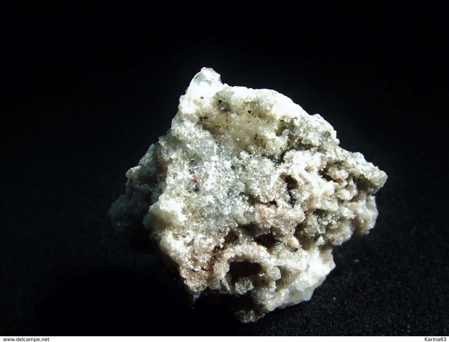 Chlorargyrite On Willemite ( 1.5 X 1.5 X 1 Cm ) Commercial Cramer Mine - Grant County - New Mexico - USA - Minéraux