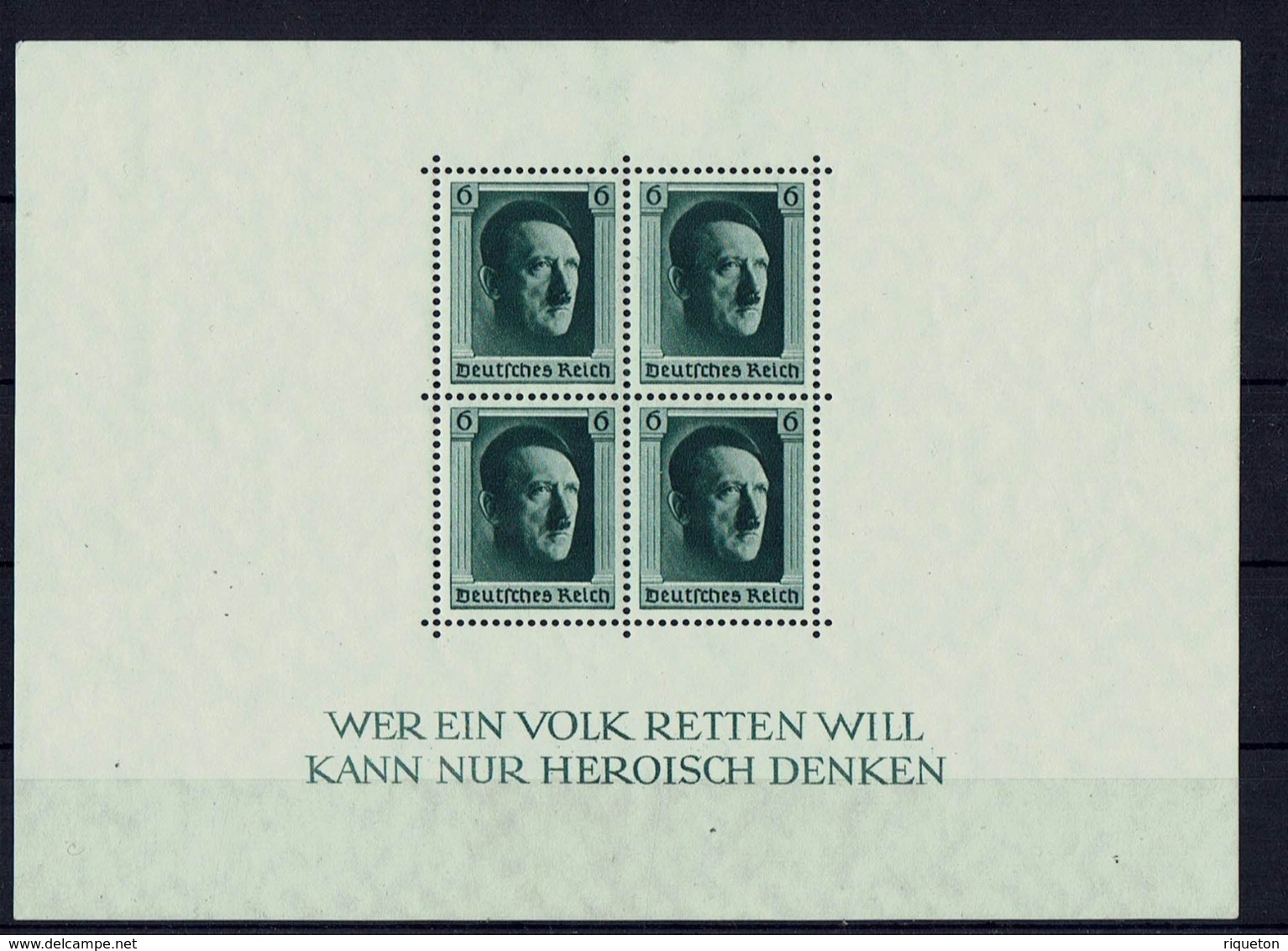 Allemagne - 1937 - Bloc-feuillet N° 8 - Neufs - TB - - Blocs