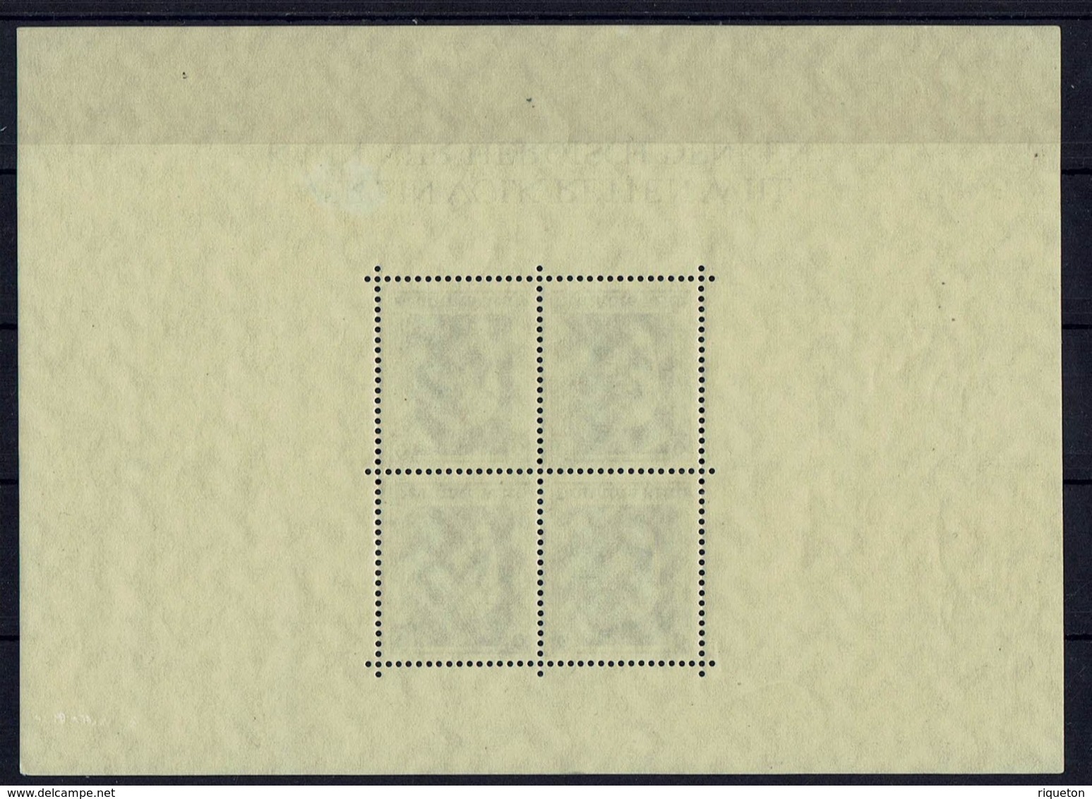 Allemagne - 1937 - Bloc-feuillet N° 8 - Neufs - TB - - Blocs