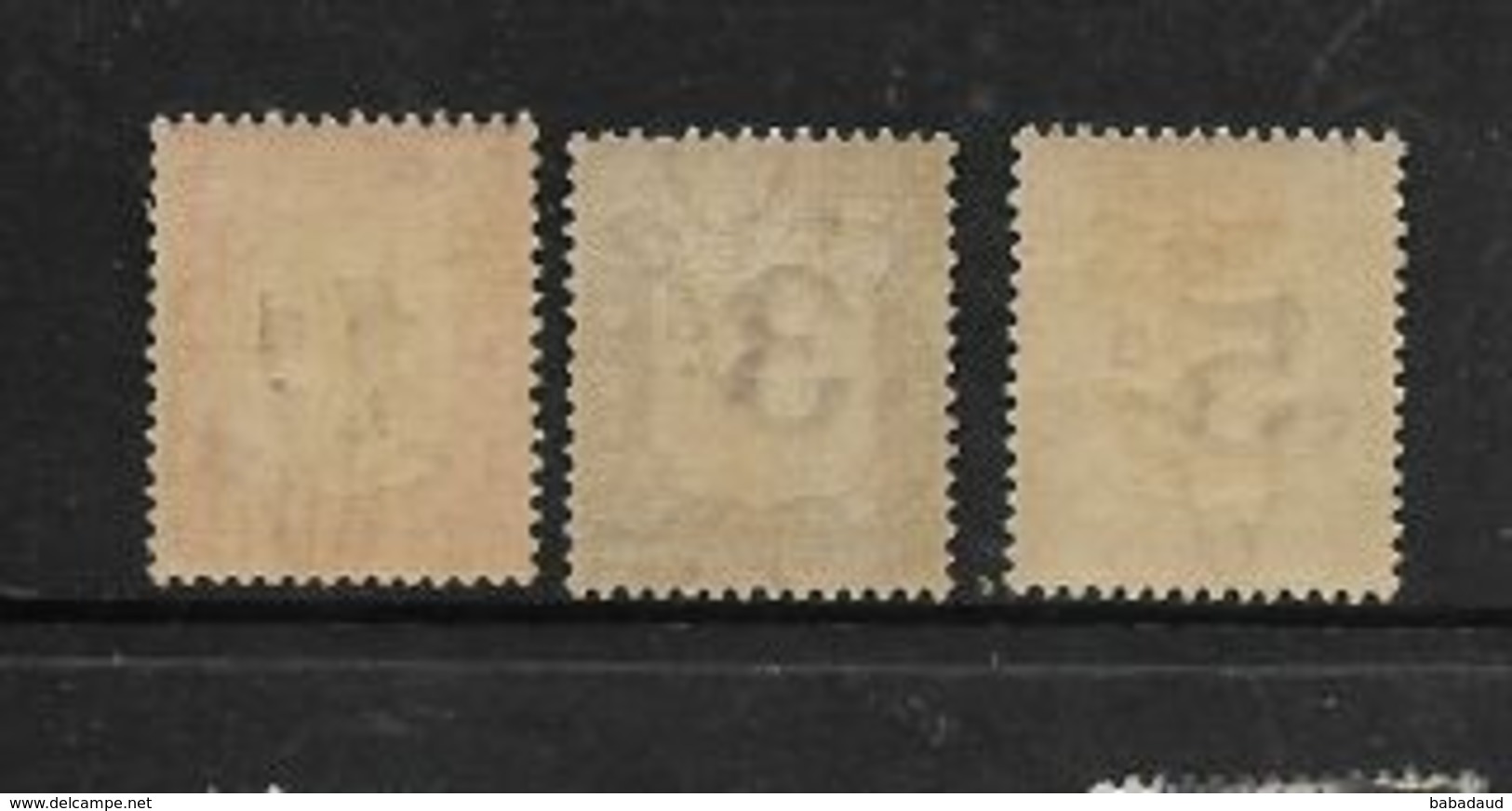 South Africa, Postage Due, 1914  -1922, , 1d, , 3d, 5d, MH *, - Postage Due