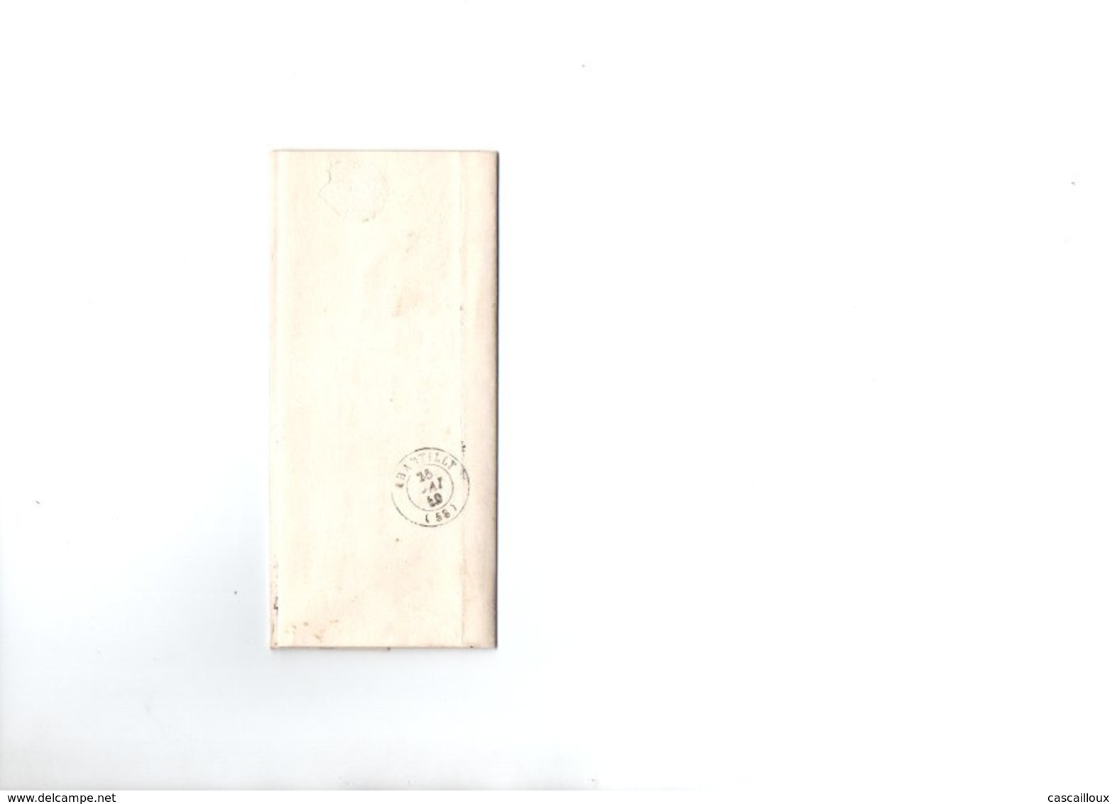 Timbre N 3 Sur Enveloppe - 1849-1850 Cérès