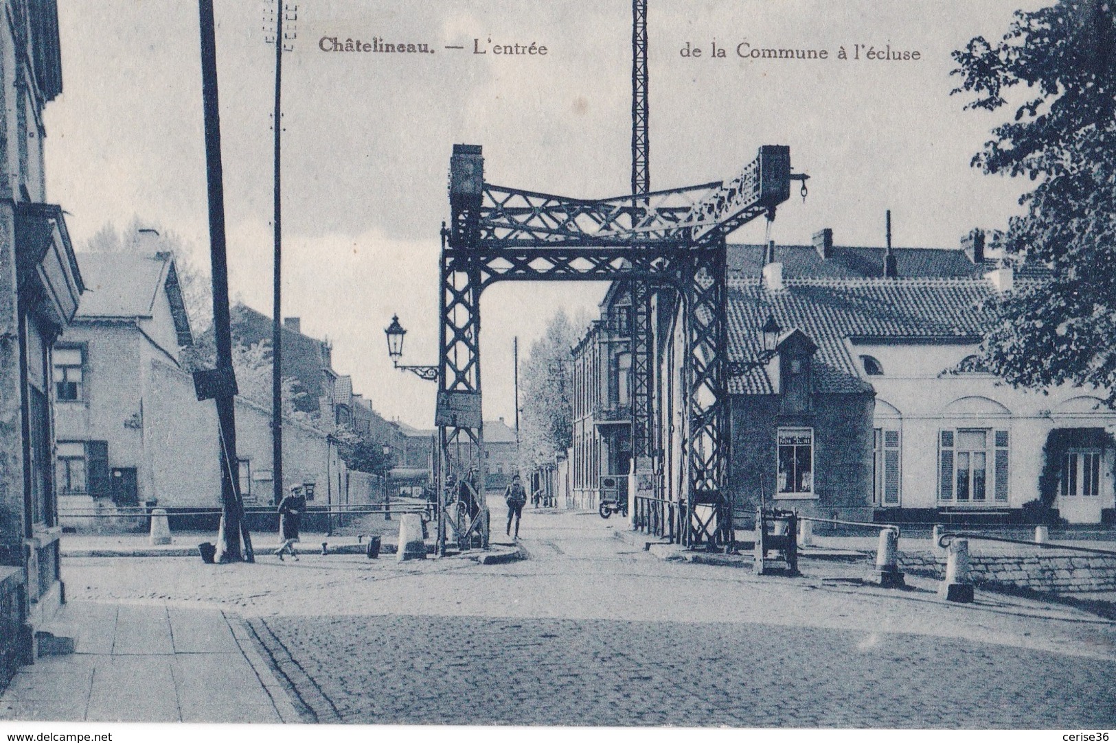 Châtelineau L'Entrée De La Commune à L'Ecluse - Châtelet