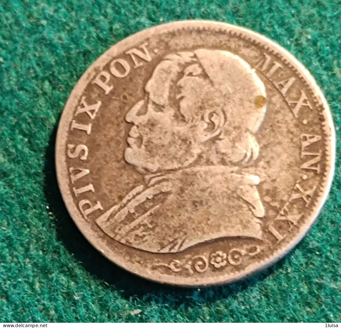 1 Lira 1866 - Vaticano