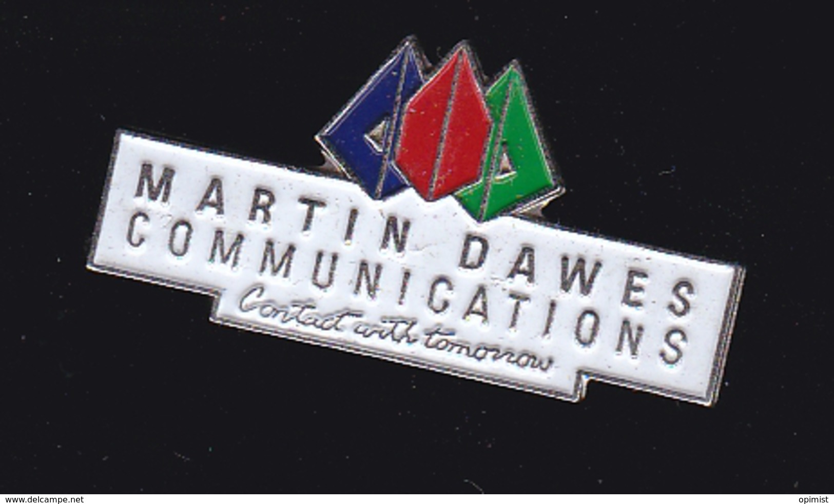 59913-  Pin's..martin Dawes.telephonne. Communication. - Telecom De Francia