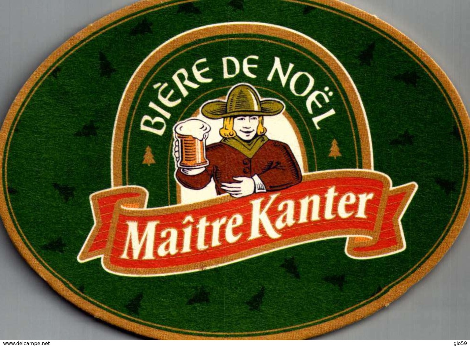 France. Bière De Noël. Maître Kanter./LOT1 - Sous-bocks