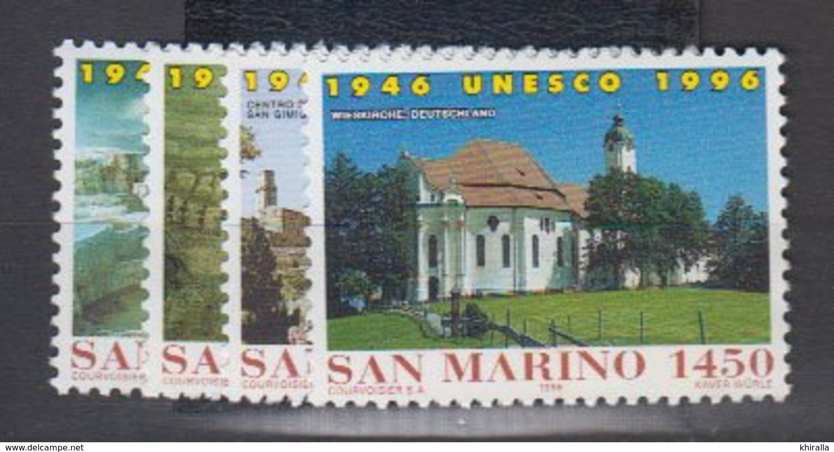 SAINT MARIN     1996           N°   1471 / 1474     COTE      5 € 50         ( W 136 ) - Neufs