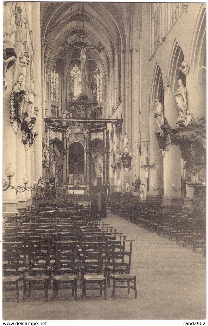 Diest - Binnenzicht Van St.Sulpitiuskerk - Interieur De L'Eglise St.Sulpice /P01/ - Diest