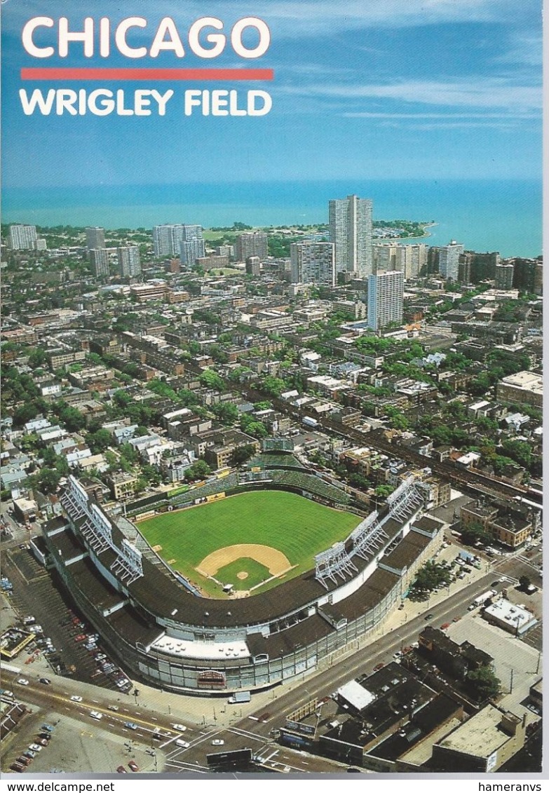 Chicago - Wrigley Field - Baseball - Estadio - Stadio - Stade - Stadion - Stadium - H1196 - Baseball