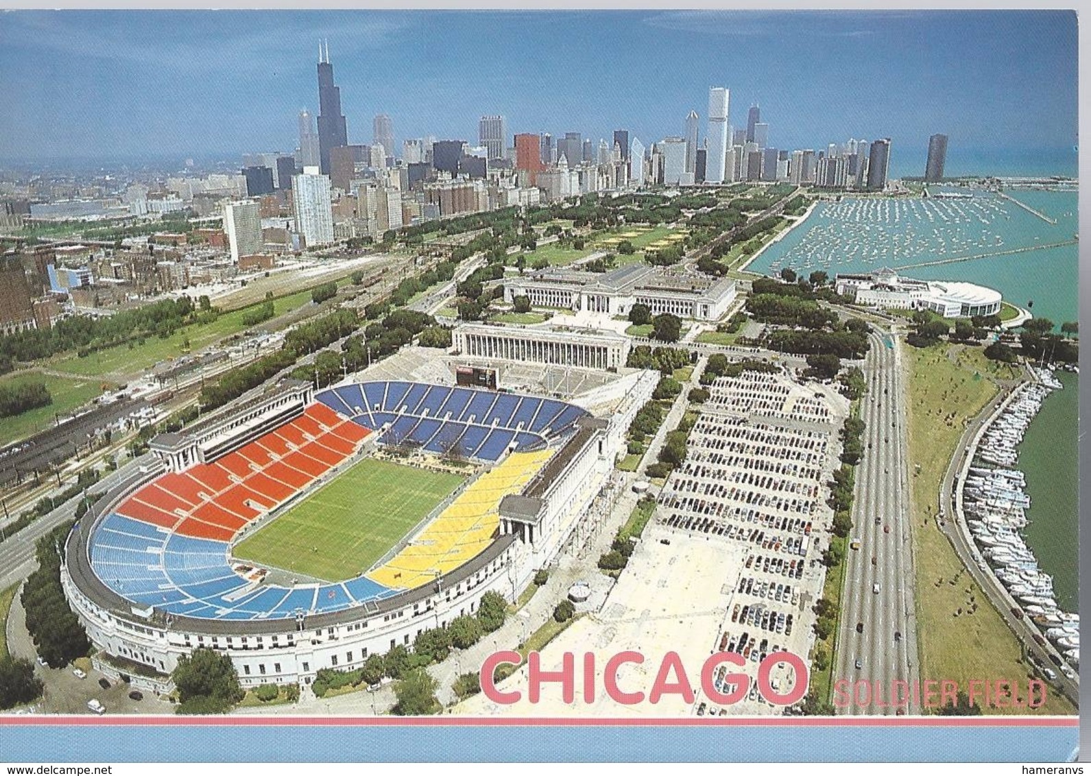 Chicago - Soldiers Field (Bears) - American Football - Estadio - Stadio - Stade - Stadion - Stadium - H1587 - Altri & Non Classificati