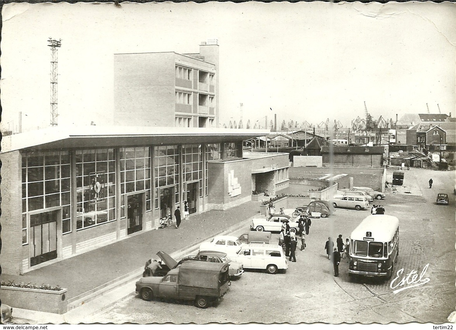 ( DUNKERQUE    )(  59 NORD  )  LA GARE MARITIME - Quintin