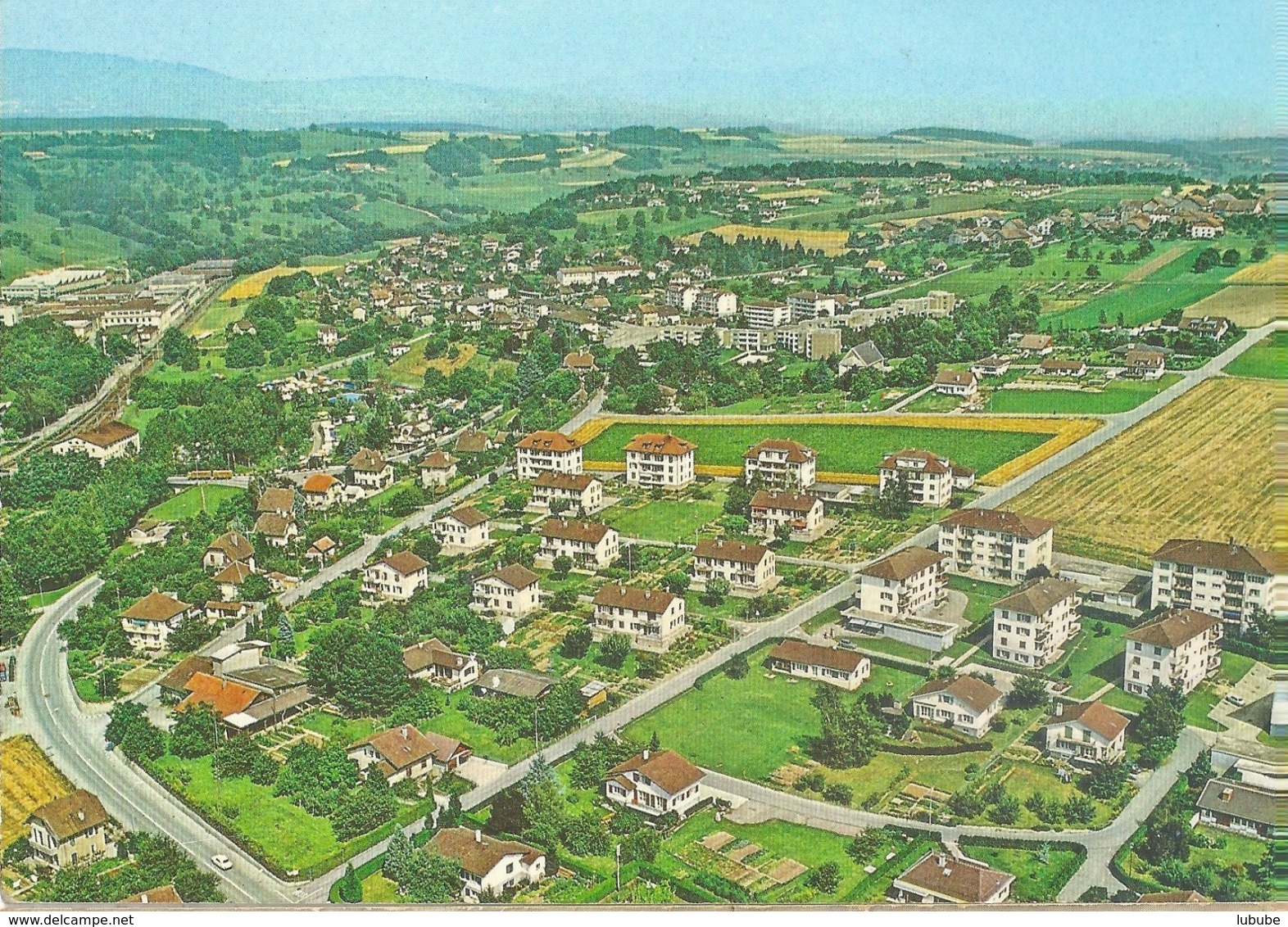 Penthalaz - Vue Aérienne         Ca. 1970 - Penthalaz