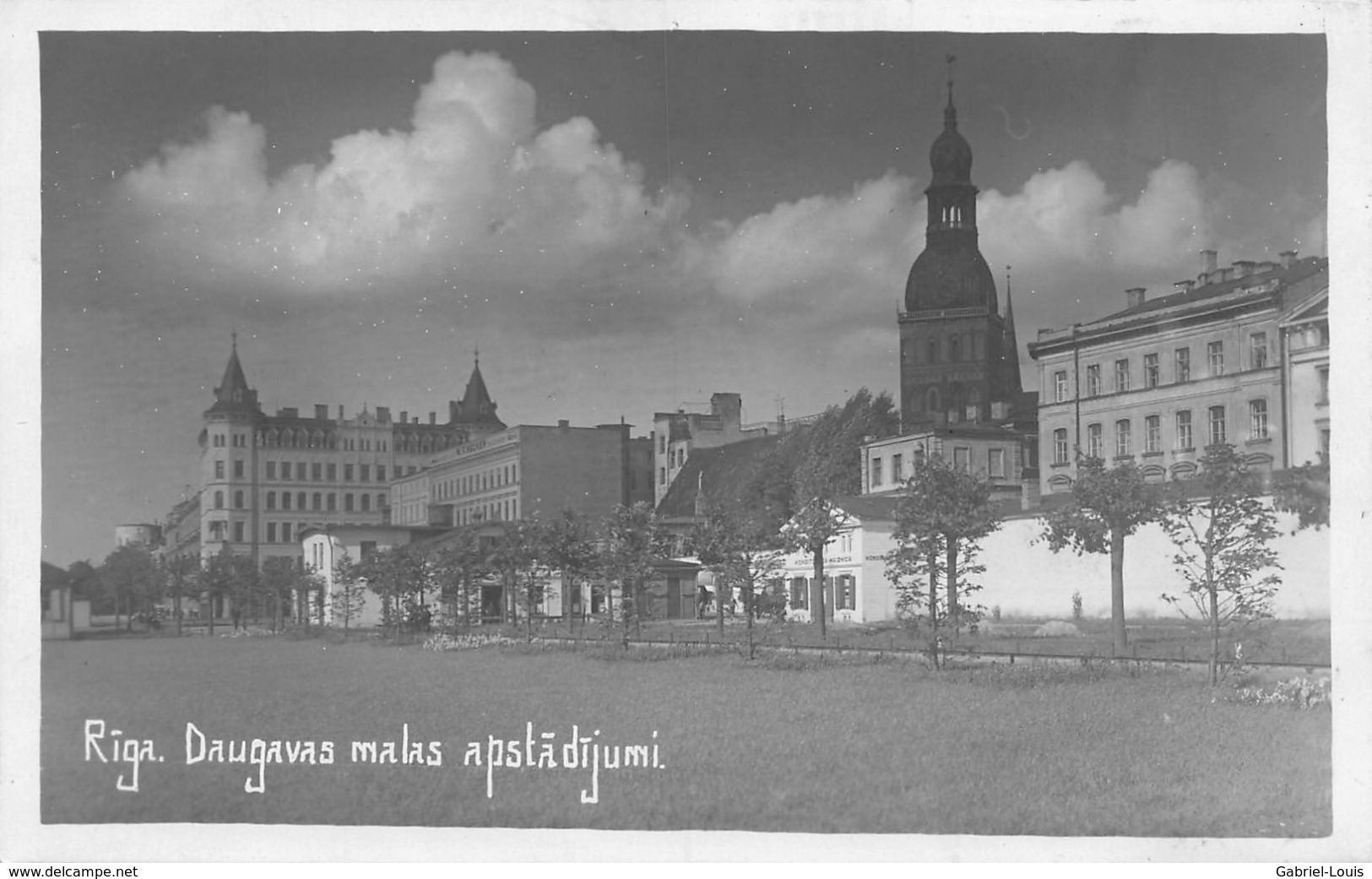 Riga - Daugavas Malas Apstadijumi - 1933 - Lettland