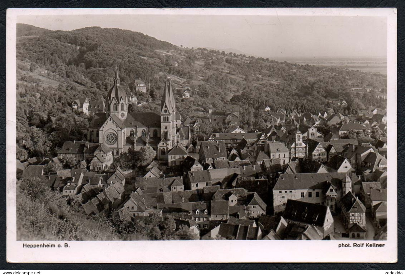 C7749 Heppenheim A. D. Bergstraße - Blick Vom Drosselweg - J. Velten - Heppenheim